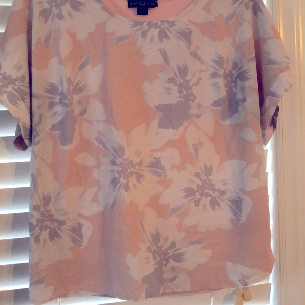 😀Floral Dress shirt - boutique style